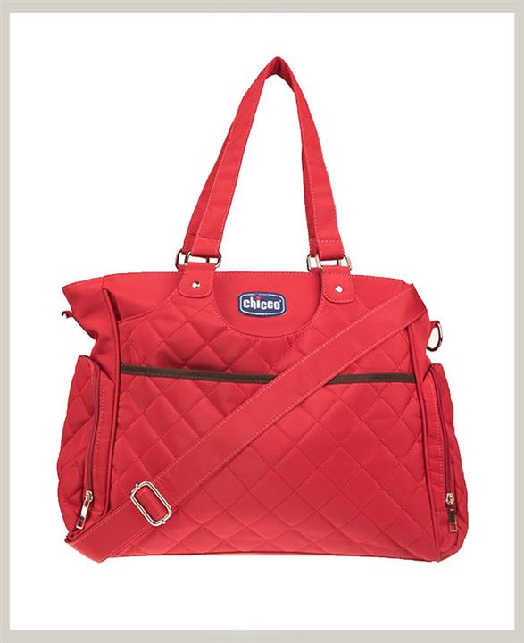 کیف لوازم کودک چیکو طرح چهارخانه